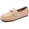 imageDREAM PAIRS Loafers for Women Casual Comfortable Slip On Flat Shoes Lightweight Leisure Work Shoes Comfort Walking ShoesCamel