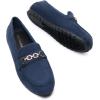 imageDREAM PAIRS Loafers for Women Casual Comfortable Slip On Flat Shoes Lightweight Leisure Work Shoes Comfort Walking ShoesNavy