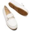 imageDREAM PAIRS Loafers for Women Casual Comfortable Slip On Flat Shoes Lightweight Leisure Work Shoes Comfort Walking ShoesWhite