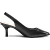imageDREAM PAIRS Womens Kitten Heel Slingback Pointed Closed Toe Low Stiletto Heels Dress Bridal Elegant Wedding Pumps ShoesBlack