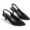 imageDREAM PAIRS Womens Kitten Heel Slingback Pointed Closed Toe Low Stiletto Heels Dress Bridal Elegant Wedding Pumps ShoesBlacksuede1