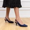imageDREAM PAIRS Womens Kitten Heel Slingback Pointed Closed Toe Low Stiletto Heels Dress Bridal Elegant Wedding Pumps ShoesNavysuede1