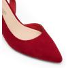 imageDREAM PAIRS Womens Kitten Heel Slingback Pointed Closed Toe Low Stiletto Heels Dress Bridal Elegant Wedding Pumps ShoesRedsuede