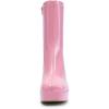 imageDREAM PAIRS Womens Mid Calf Gogo Boots Platform High Chunky Block Heel Square Toe Ankle BootsPink