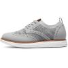 imageBruno Marc Mens KnitFlex Craft Mesh Oxfords Sneakers Casual Dress LaceUp Lightweight Walking Shoes8grey