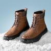 imageBruno Marc Mens Snow Winter Insulated Waterproof Outdoor BootsBrown
