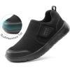 imageDREAM PAIRS Boys Girls Shoes Kids Slip on Tennis EZOns MightyMovers Running Athletic Barefoot Zero Drop Sports SneakersAll Black