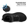 imageDREAM PAIRS Boys Girls Shoes Kids Tennis EZOns FunRun Breathable Running Athletic Sport SneakersBlack Monochrome