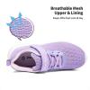 imageDREAM PAIRS Boys Girls Shoes Kids Tennis EZOns FunRun Breathable Running Athletic Sport SneakersLight Purple