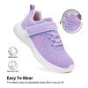 imageDREAM PAIRS Boys Girls Shoes Kids Tennis EZOns FunRun Breathable Running Athletic Sport SneakersLight Purple