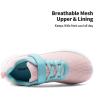 imageDREAM PAIRS Boys Girls Shoes Kids Tennis EZOns FunRun Breathable Running Athletic Sport SneakersPinkBluemesh