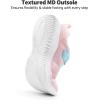 imageDREAM PAIRS Boys Girls Shoes Kids Tennis EZOns FunRun Breathable Running Athletic Sport SneakersPinkBluemesh