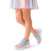 imageDREAM PAIRS Boys Girls Shoes Kids Tennis EZOns FunRun Breathable Running Athletic Sport SneakersPinkBluemesh