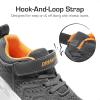 imageDREAM PAIRS Boys Girls Shoes Kids Tennis Footwear EZOns GoGetters Running Athletic School Sneakers for LittleBig KidGreyOrange