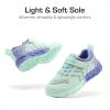 imageDREAM PAIRS Boys Girls Shoes Kids Tennis Footwear EZOns GoGetters Running Athletic School Sneakers for LittleBig KidMint GreenPurple