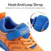 imageDREAM PAIRS Boys Girls Shoes Kids Tennis Footwear EZOns GoGetters Running Athletic School Sneakers for LittleBig KidOrangeBlue