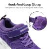 imageDREAM PAIRS Boys Girls Shoes Kids Tennis Footwear EZOns GoGetters Running Athletic School Sneakers for LittleBig KidPurple