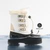 imageDREAM PAIRS Boys ampamp Girls Waterproof Winter Snow Boots for Little KidBig KidBeigeWhite