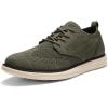 imageBruno Marc Mens KnitFlex Craft Mesh Oxfords Sneakers Casual Dress LaceUp Lightweight Walking Shoes6green