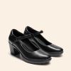 imageDREAM PAIRS Womens Chunky Low Block Heels Mary Jane Closed Toe Work Pumps Comfortable Round Toe Dress Wedding Shoes EDENIABlack
