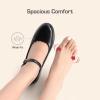 imageDREAM PAIRS Womens Chunky Low Block Heels Mary Jane Closed Toe Work Pumps Comfortable Round Toe Dress Wedding Shoes EDENIABlack