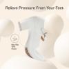 imageDREAM PAIRS Womens Chunky Low Block Heels Mary Jane Closed Toe Work Pumps Comfortable Round Toe Dress Wedding Shoes EDENIAWhite