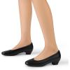 imageDREAM PAIRS Womens Mila Low Chunky Heel Pump ShoesBlack