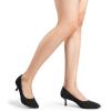imageDREAM PAIRS Womens Pumps Closed Toe Pointed Toe Kitten Heels for Women Party Dance Wedding Dress Shoes for WomenBlackknit