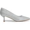 imageDREAM PAIRS Womens Pumps Closed Toe Pointed Toe Kitten Heels for Women Party Dance Wedding Dress Shoes for WomenSilver