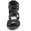 imageDREAM PAIRS Girls Sandals Low Heel Dress Pump SandalsBlack