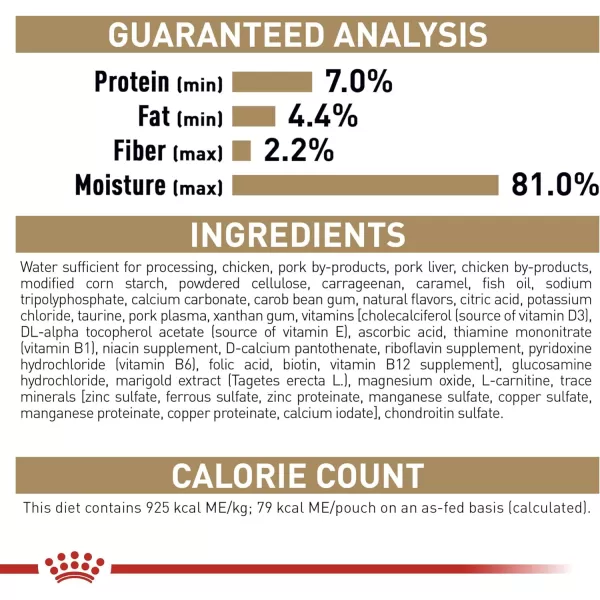 imageRoyal Canin Breed Health Nutrition Dachshund Adult Loaf in Sauce Canned Dog Food 3 oz Pack of 243 Ounce Pack of 12 Loaf in Gravy