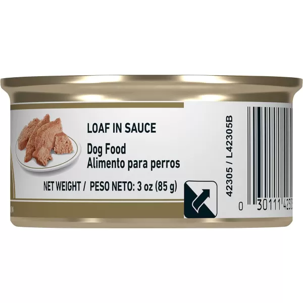 imageRoyal Canin Breed Health Nutrition Dachshund Adult Loaf in Sauce Canned Dog Food 3 oz Pack of 243 Ounce Pack of 24 Loaf in Sauce