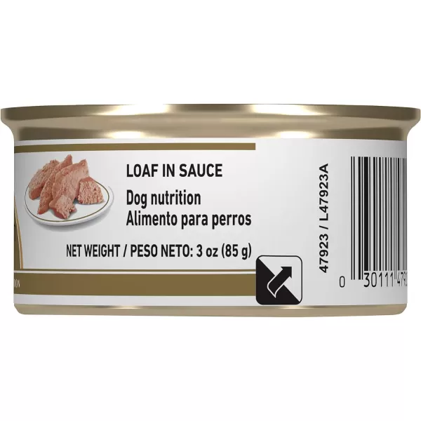 imageRoyal Canin Breed Health Nutrition Pomeranian Adult Loaf in Sauce Canned Dog Food 3 oz can Case of 243 Ounce Pack of 24 beige