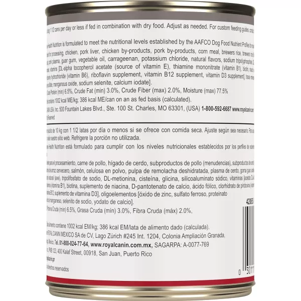 imageRoyal Canin Canine Health Nutrition Adult In Gel Canned Dog Food 135 oz 6Pack135 Ounce Pack of 12