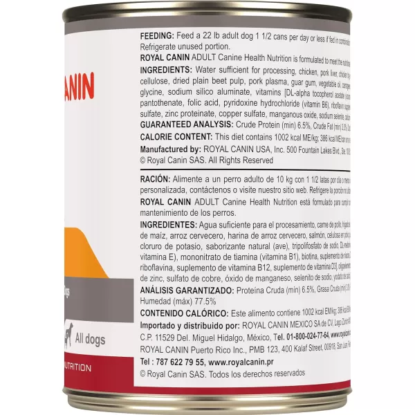 imageRoyal Canin Canine Health Nutrition Adult In Gel Canned Dog Food 135 oz 6Pack135 Ounce Pack of 12