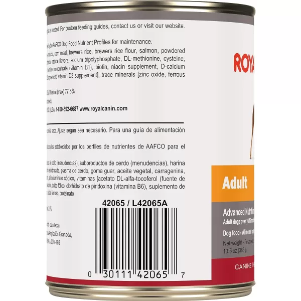 imageRoyal Canin Canine Health Nutrition Adult In Gel Canned Dog Food 135 oz 6Pack135 Ounce Pack of 12