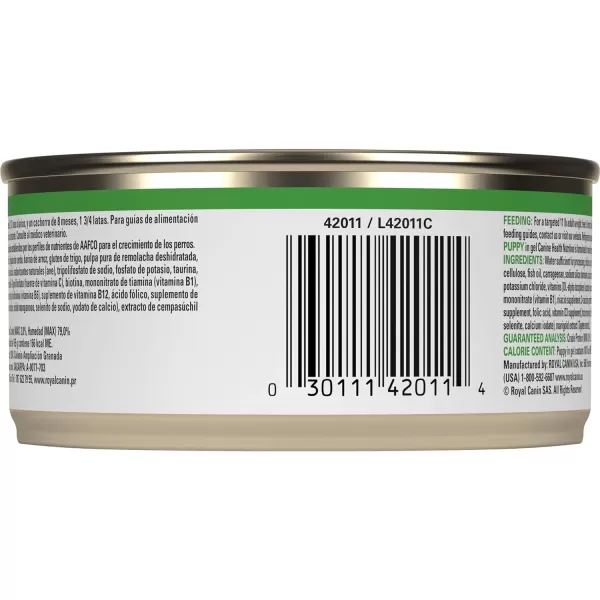 imageRoyal Canin Canine Health Nutrition Puppy Canned Dog Food 135 oz Can Pack of 1258 Ounce Pack of 24 Can