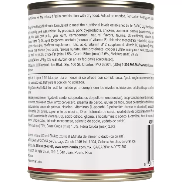 imageRoyal Canin Canine Health Nutrition Weight Care In Gel Canned Dog Food 135 oz Can Case of 12 Package may vary135 Ounce Pack of 12