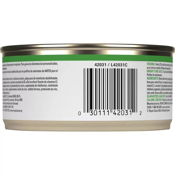 imageRoyal Canin Canine Health Nutrition Weight Care In Gel Canned Dog Food 135 oz Can Case of 12 Package may vary58 Ounce Pack of 24