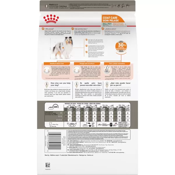 imageRoyal Canin Coat Care Dry Food for Small Dogs 3 lb bag17Pound