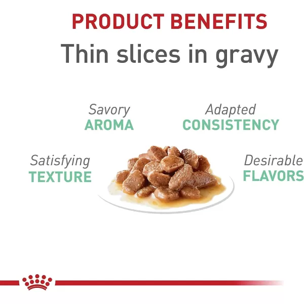 imageRoyal Canin Digestive Care Thin Slices in Gravy Wet Cat Food 3 oz can3 Ounce Pack of 12