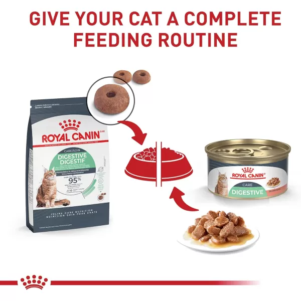 imageRoyal Canin Digestive Care Thin Slices in Gravy Wet Cat Food 3 oz can3 Ounce Pack of 6