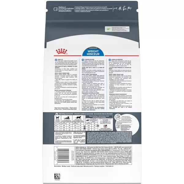 imageRoyal Canin Feline Care Nutrition Weight Care Adult Dry Cat Food 3 lb bag3 Pound Pack of 1