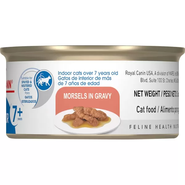 imageRoyal Canin Feline Health Nutrition Indoor 7 Morsels in Gravy Canned Cat Food 3 oz Pack of 24Royal Canin Feline Health Nutrition Indoor 7 Morsels in Gravy Canned Cat Food 3 oz Pack of 24