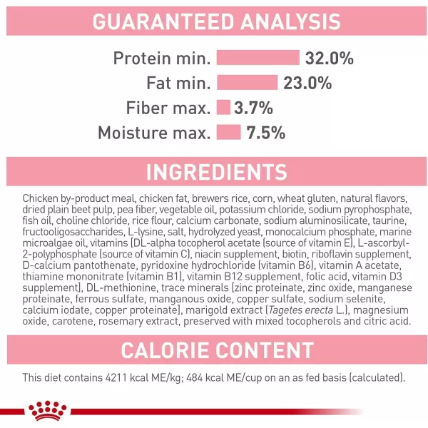 imageRoyal Canin Feline Health Nutrition Mother amp Babycat Dry Cat Food for Newborn Kittens and Pregnant or Nursing Cats 6 lb Bag6 Pound Pack of 1