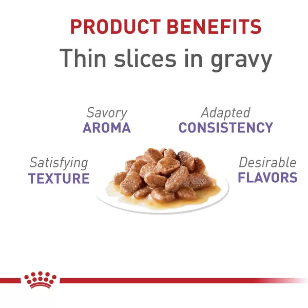 imageRoyal Canin Feline Health Nutrition SpayedNeutered Thin Slices In Gravy Canned Cat Food 3 oz cans 24countRoyal Canin Feline Health Nutrition SpayedNeutered Thin Slices In Gravy Canned Cat Food 3 oz cans 24count