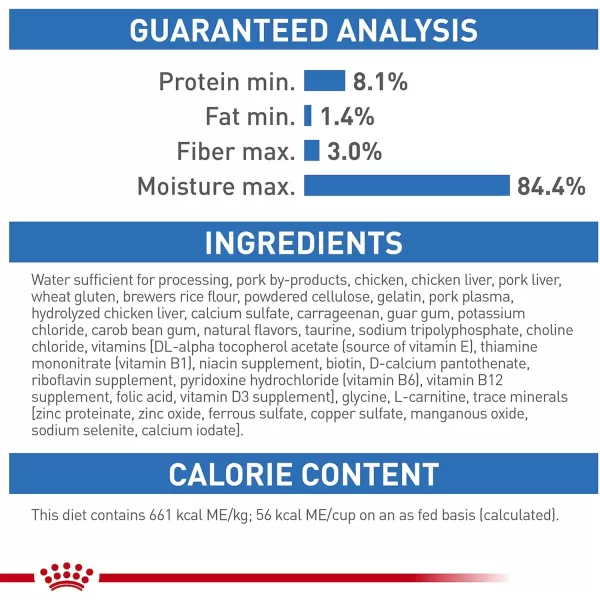 imageRoyal Canin Feline Weight Care Loaf in Sauce Canned Adult Wet Cat Food 3 oz cans 24countRoyal Canin Feline Weight Care Loaf in Sauce Canned Adult Wet Cat Food 3 oz cans 24count