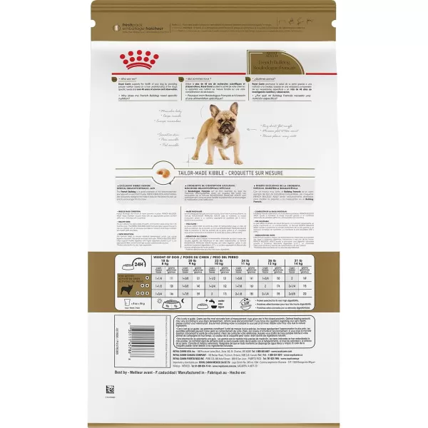 imageRoyal Canin French Bulldog Adult Breed Specific Dry Dog Food 17 Pounds Bag17 Pound Pack of 1