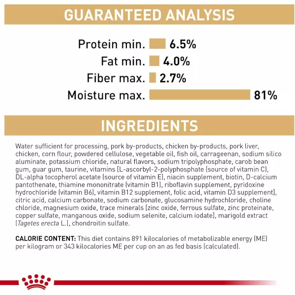 imageRoyal Canin German Shepherd Loaf in Sauce Canned Dog Food 135 oz can135 Ounce Pack of 12