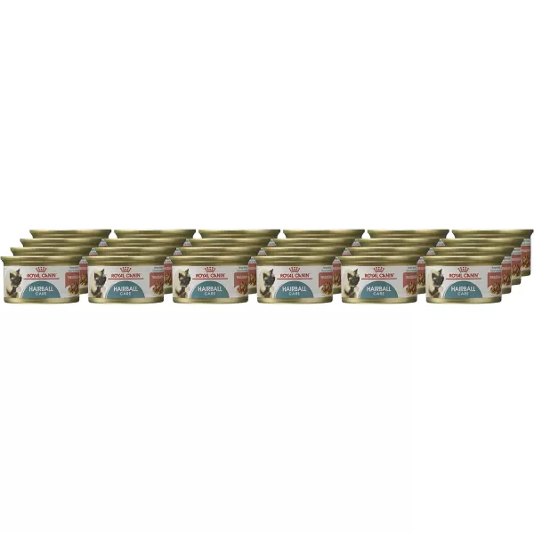 imageRoyal Canin Hairball Care Thin Slices in Gravy Wet Cat Food 3 oz cans 12pack3 Ounce Pack of 24